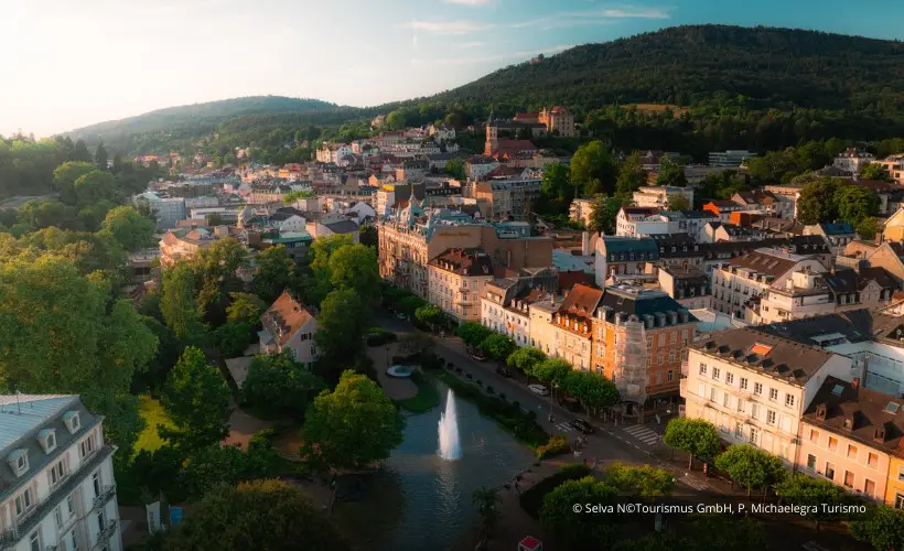 Baden-Baden en la selva negra alemania