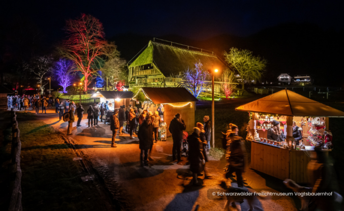 Mercadillo de Navidad del Museo Vogtsbauernhof (Gutach) - mercados navidad selva negra - mercados de navidad Alemania - mercado navideño Alemania - mercado de navidad Alemania - alemania mercadillos navideños
